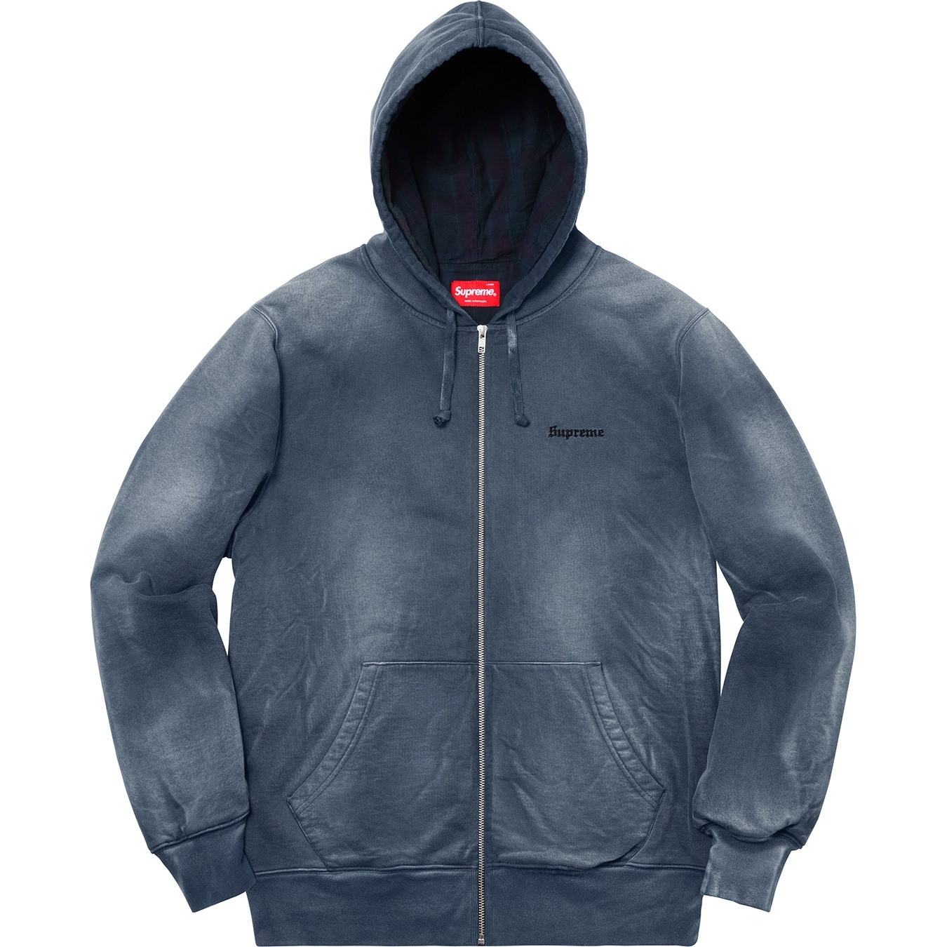 Bleached Zip Up Sweatshirt view 8
